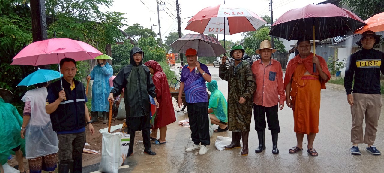 สำรวจความเสียหายในพื้นที่ตำบลวังซ้าย จากเหตุการณ์น้ำท่วม (พายุวิภา) 23 ก.ค. 68