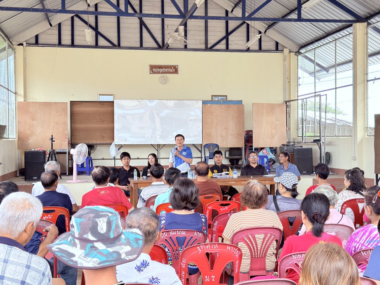 ประชุมประชาคม เรื่องการบริหารจัดการขยะ และ ปรับปรุงข้อบัญญัติการกำจัดสิ่งปฏิกูลและมูลฝอย พ.ศ. 2569 หมู่ที่ 7