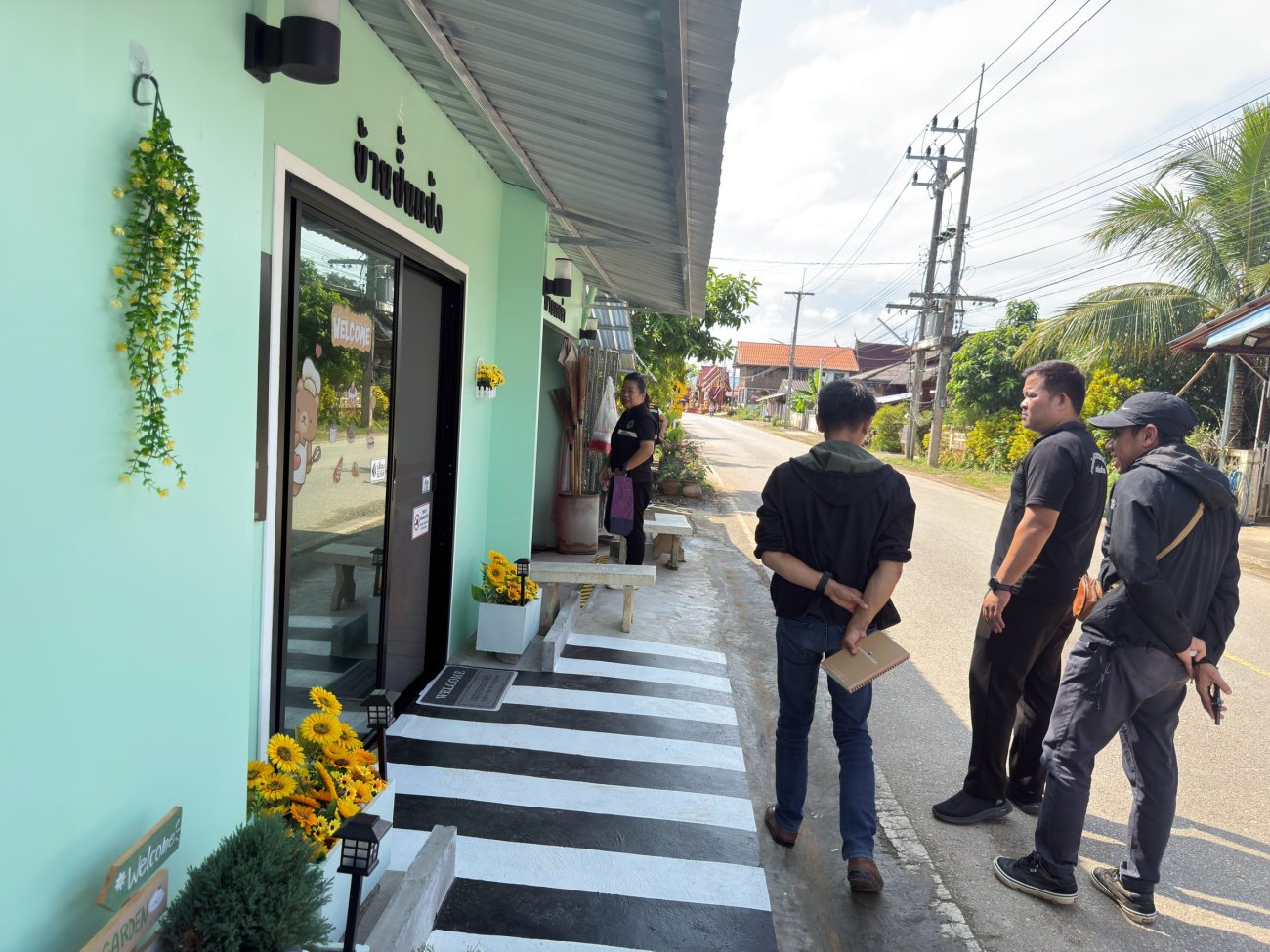 ลงพื้นที่สำรวจ เพื่อออกใบทะเบียนพาณิชย์